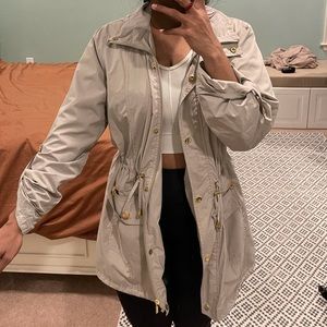 style & co trench coat (s)